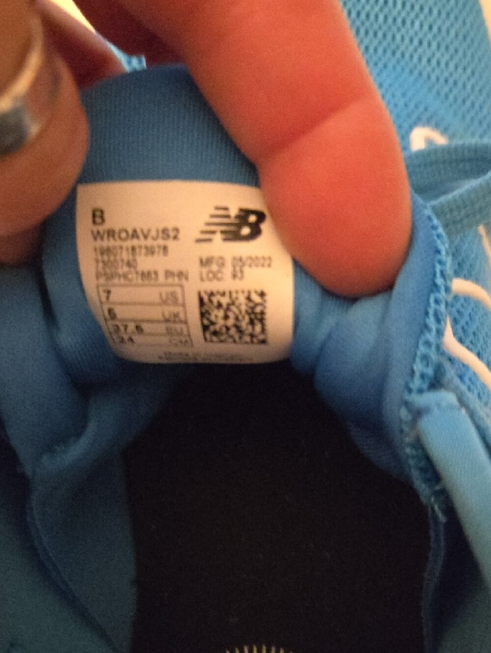 New Balance Bright Blue Running Shoes - Picture 2 of 5